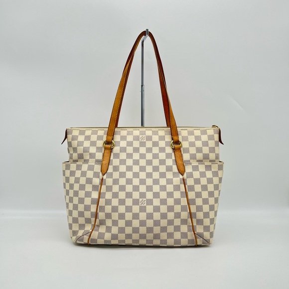 Louis Vuitton Handbags - Louis Vuitton Damier Azur Totally MM Totes Shoulder Bag Crossbody